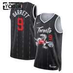 Maillot NBA Toronto Raptors RJ Barrett Nike 2025-26 City Edition Noir Swingman - Enfant